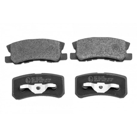 Fékbetét készlet, tárcsafék HÁTSÓ DODGE CALIBER 06-, JEEP COMPASS 07-, PATRIOT 07- 68020256AA