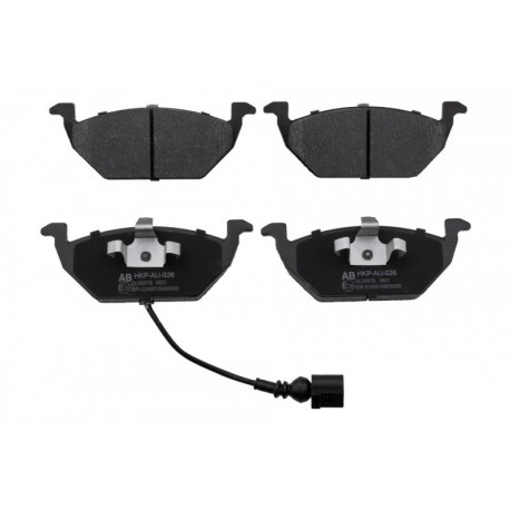 Fékbetét készlet, tárcsafék ELSŐ VW GOLF IV/V 97-,POLO 01-,SKODA FABIA 99-,OCTAVIA 96-,AUDI A3 96- 23131.19.7