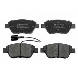 Fékbetét készlet, tárcsafék ELSŐ FIAT STILO 1.2, 1.4, 1.6 01-, CITROEN NEMO 08- 23705.17.0