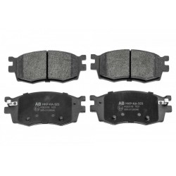 Fékbetét készlet, tárcsafék ELSŐ KIA RIO III 04-, HYUNDAI ACCENT VERNA 06-, I20 08- 581011GE00