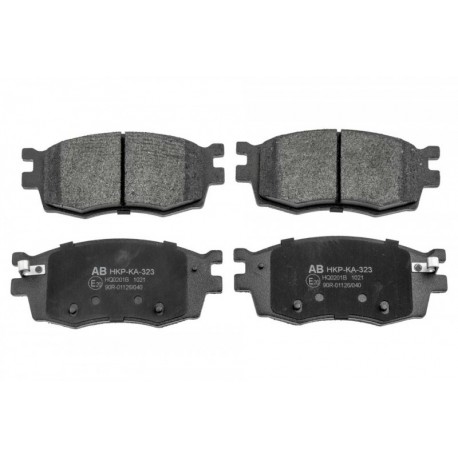 Fékbetét készlet, tárcsafék ELSŐ KIA RIO III 04-, HYUNDAI ACCENT VERNA 06-, I20 08- 581011GE00