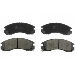 Fékbetét készlet, tárcsafék ELSŐ MITSUBISHI PAJERO 93-/SPORT 98-, LANCER 03-, OUTLANDER 4WD 03- 21363.15.8