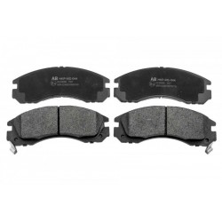 Fékbetét készlet, tárcsafék ELSŐ MITSUBISHI GALANT EA3 00-, OUTLANDER 2WD 03-, ECLIPSE 00- 23584.16.0