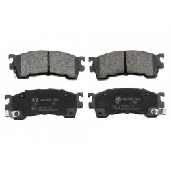 Fékbetét készlet, tárcsafék ELSŐ MAZDA 626 GE/GF/GW 91-, 323 BJ 1.8,2.0TDVI 98-, MX-6 91- 21754.15.8