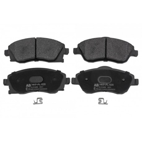 Fékbetét készlet, tárcsafék ELSŐ OPEL CORSA C 00-, COMBO 01-, MERIVA 04-, TIGRA 04- /SYSTEM TRW/ 23225.17.0