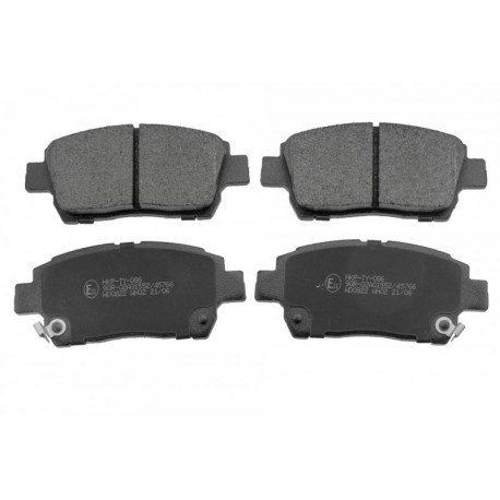 Fékbetét készlet, tárcsafék ELSŐ TOYOTA COROLLA JP 01-, COROLLA VERSO 1.6 01-04, YARIS VERSO 99- 23510.16.5