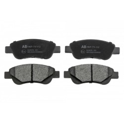 Fékbetét készlet, tárcsafék ELSŐ TOYOTA AYGO 05-, CITROEN C1 05-, PEUGEOT 1007 05- 23959.17.5