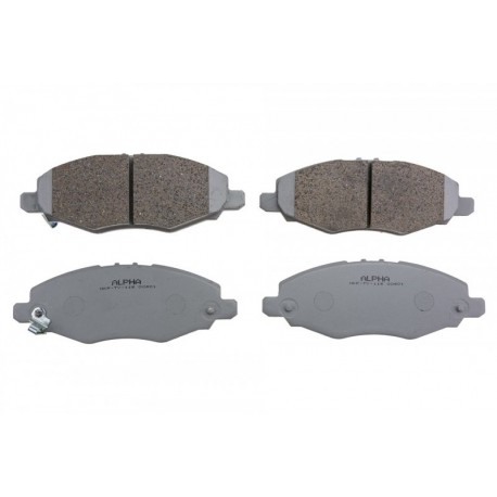 Fékbetét készlet, tárcsafék ELSŐ TOYOTA HI-LUX 2WD/4WD 2.5TDI 05- 044650K130