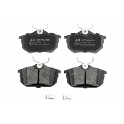 Fékbetét készlet, tárcsafék HÁTSÓ MITSUBISHI CARISMA 99-, SPACE STAR 00-, COLT 06-, VOLVO S40 95-03 21861.15.2