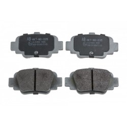 Fékbetét készlet, tárcsafék HÁTSÓ NISSAN MICRA K11 93- /+ABS/ 4406099B25