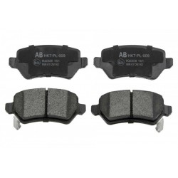 Fékbetét készlet, tárcsafék HÁTSÓ OPEL ASTRA G/H 98-,CORSA C 00-,ZAFIRA 00-,MERIVA 03-,KIA VENGA 10- 23417.15.0