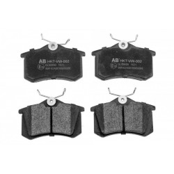 Fékbetét készlet, tárcsafék HÁTSÓ VW GOLF II/III -93, PASSAT -96, SEAT CORDOBA/IBIZA -99 /TH 15MM/ 20961.15.2