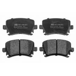 Fékbetét készlet, tárcsafék HÁTSÓ VW GOLF V/VI 04-, PASSAT 05-, SKODA OCTAVIA 04-, SUPERB 08- 23914.17.0
