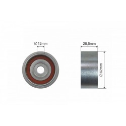 Szíjtárcsa / vezetőgörgő, hosszbordás szíj TOYOTA D4D 2.0TDI AVENSIS 99-, AVENSIS VERSO 01-, COROLLA 00-, COROLLA 00- 1350327010