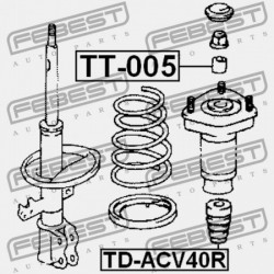 Ütköző, rugózás TOYOTA CAMRY 01-06, SOLARA 98-08, AVALON 99-12 /HÁTSÓ/ 48341AA010