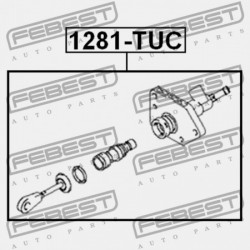 Adóhenger, kuplung HYUNDAI TUCSON 04-10, KIA SPORTAGE 04-10 416102E005