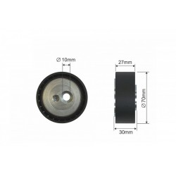 Szíjfeszítő, hosszbordás szíj CITROEN BERLINGO, C5 I, C8, EVASION, JUMPY, XANTIA, XM, XSARA, XSARA PICASSO, ZX, FIAT SCUDO,