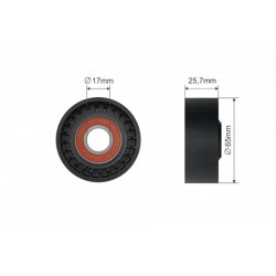 Feszítőgörgő, hosszbordás szíj FORD, MAZDA, PEUGOT, CITROEN, ALFA ROMEO, DODGE, FIAT, VOLVO, LANCIA, LAND ROVER 1477061