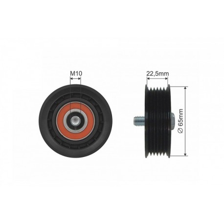 Feszítőgörgő, hosszbordás szíj FIAT CROMA, GRANDE PUNTO, IDEA, SEDICI OPEL ASTRA H, ASTRA H GTC, SIGNUM, VECTRA C, VECTRA C GTS,