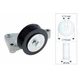 Szíjfeszítő, hosszbordás szíj MAZDA 3 BL 09-13, MAZDA CX-5 KE 2011-, MAZDA 6 GH 2008-2013, L510-15-930A