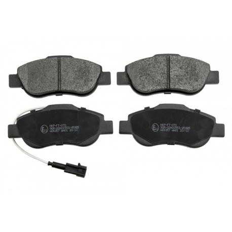 Fékbetét készlet, tárcsafék ELSŐ FIAT 500 1.3D MULTIJET,1.4 07-, DOBLO 1.6 02-, PANDA 1.2/ 4X4 09-, QUBO 1.3D MULTIJET, 1.4 08-,