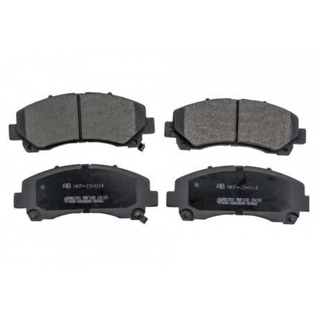 Fékbetét készlet, tárcsafék ELSŐ ISUZU D-MAX I 2.5 DITD/ 4X4, 3.0 DITD/ 4X4 06-, D-MAX II 1.9 DDI/ 4X4, 2.5 CRDI/ 4X4 12-,