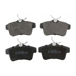 Fékbetét készlet, tárcsafék HÁTSÓ PEUGEOT 3008 09-, 308 10-, 5008 09-, 508 10-, RCZ 10-, CITROEN C4 II 09-, DS4 11-, DS5 11-