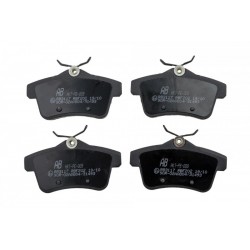 Fékbetét készlet, tárcsafék HÁTSÓ PEUGEOT 3008 09-, 308 10-, 5008 09-, 508 10-, RCZ 10-, CITROEN C4 II 09-, DS4 11-, DS5 11-