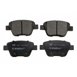 Fékbetét készlet, tárcsafék HÁTSÓ VW GOLF 08-,SCIROCCO 08-,TOURAN 03-,CADDY 04-,BEETLE 11-,SKODA OCTAVIA 04-,SUPERB 08-,YETI