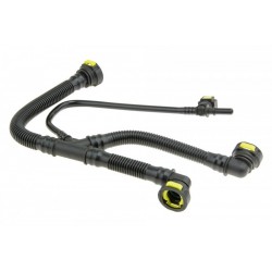 Cső, forgattyúsház szellőztetés 1.6, PEUGEOT 1007 05-, 206 00-, 207 06-, 301 11-, 307 00-, 308 08- PARTNER 00-, CITROEN C2 02-,