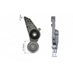 Szíjfeszítő, hosszbordás szíj AUDI A4 91-01,A6 95-05, SKODA SUPERB 01-08,VW PASSAT 96-05 058903133B