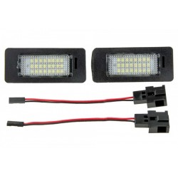 Rendszámtábla világítás /REJESTRACYJNEJ/AUDI A1 2010-,A3 2012-,A4 B8 2007-,A5 2007-,A6 2010-,A7 2010-,Q3 2011-,Q5 2008-,VW GOLF