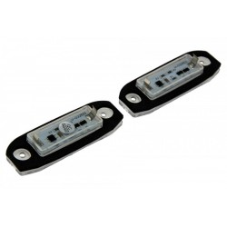 Rendszámtábla világítás VOLVO C30 2006-,S40 II 2004-,XC60 2008-,S60 II 2010-,XC70 2007-,XC90 2002-/CAN-BUS/LED/ ELP-VV-000