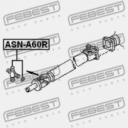 Csukló, hosszanti tengely 30,2X94 NISSAN PATHFINDER R51 04-, NP300 08-, ARMADA 03-, INFINITI QX56 03- 12471503