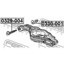 Dőlésállító csavar HONDA ODYSSEY 95-99 /HÁTSÓ/ 52387-SX0-003