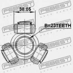 TRIPOD TOYOTA CARINA E 92-97, COROLLA 92-06, RAV4 93-00, PICNIC 96-01, MR2 99-05, CELICA 89-