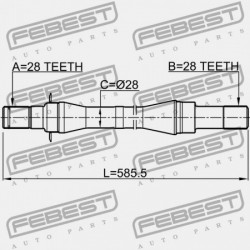 Kuplungtárcsa KIA CARNIVAL 05- /JOBB/ 49560-4D101