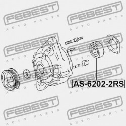Csapágy 15X35X11 CHEVROLET, HONDA, MAZDA, MITSUBISHI, NISSAN, TOYOTA 9009910147