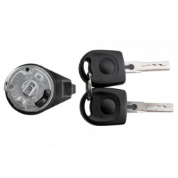 Zárhenger, gyújtáskapcsoló zár VW BORA 1998-,GOLF IV 1998-,NEW BEETLE 1998-,PASSAT B5 1996-,B5 FL 2000-,POLO 2001-/ W KOMPLECIE/