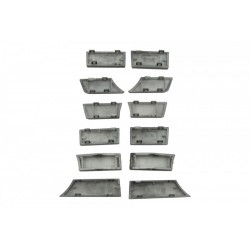 JAVÍTÓKÉSZLET NYOMÓGOMBOK BURKOLATAIHOZ /KLÍMABERENDEZÉS/BMW 5 F10/F11 2009-,5GT F07 2009-/12 ELEMEK/ 61319313923