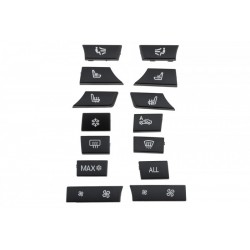 GOMB SAPKA JAVÍTÓ KÉSZLET /KLÍMABERENDEZÉS/BMW 5 F10/F11 2009-,5GT F07 2009-/14 ELEMEK-KLÍMÁS ELSŐ ÜLÉSEKKEL FELSZERELT