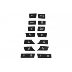 JAVÍTÓKÉSZLET NYOMÓGOMBOK /KLÍMABERENDEZÉS/BMW 5 F10/F11 2012-,5GT F07 2012-,X5 F15 2013-,X6 F16 2014-/14 ELEMEI/ 61316848887