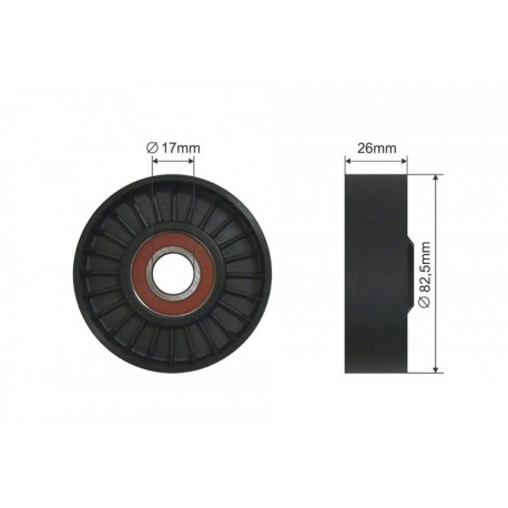 Feszítőgörgő, hosszbordás szíj AUDI A6 C5, A8 D2 3.7/4.2 11.98-01.05 500281