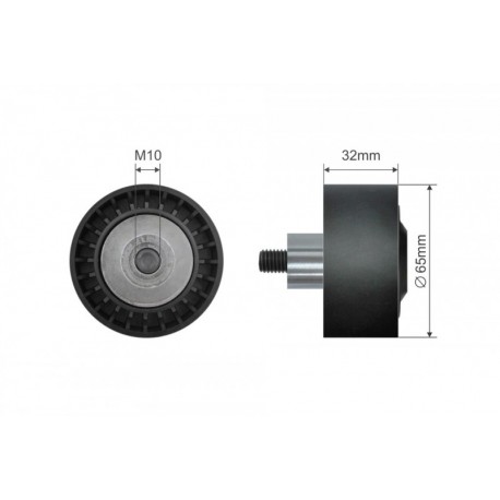 Feszítőgörgő, hosszbordás szíj BMW 1 (F20), 1 (F21), 2 (F22, F87), 2 (F23), 3 (F30, F80), 3 (F31), 3 GRAN TURISMO (F34), 4 (F32,