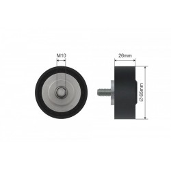 Feszítőgörgő, hosszbordás szíj BMW 2 (F45), 2 GRAN TOURER (F46), X1 (F48), X2 (F39) MINI (F55), (F56), (F57), CLUBMAN (F54),