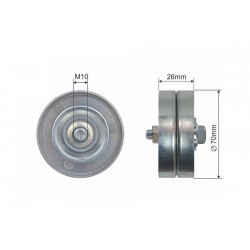 Feszítőgörgő, hosszbordás szíj BMW 3 (E46), 5 (E39) 2.0D 02.98-09.03 500131