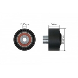 Feszítőgörgő, hosszbordás szíj CITROEN BERLINGO, BERLINGO MULTISPACE, BERLINGO/MINIVAN, C2, C2 ENTERPRISE, C3 I, C3 PLURIEL, C4,