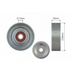 Feszítőgörgő, hosszbordás szíj NISSAN ALMERA II, ALMERA TINO, MAXIMA / MAXIMA QX IV, PRIMERA 1.5/1.8/2.5 02.95-11.06 500356