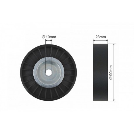 Feszítőgörgő, hosszbordás szíj SUZUKI BALENO, GRAND VITARA I, GRAND VITARA II, VITARA 1.8/2.0 03.96-02.15 412-99