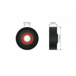 Feszítőgörgő, hosszbordás szíj VOLVO S60 I, S80 I, V70 II, XC70 I, XC90 I 2.4D 01.01-12.14 273-00